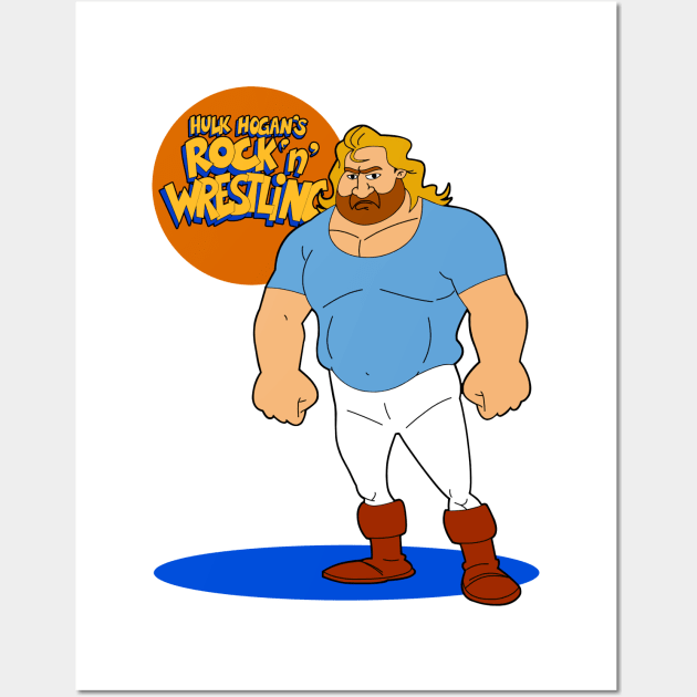 HHRnW Big John Studd Wall Art by BigOrangeShirtShop